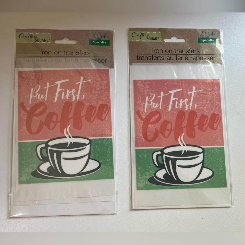 Two Iron On Transfer Sheets